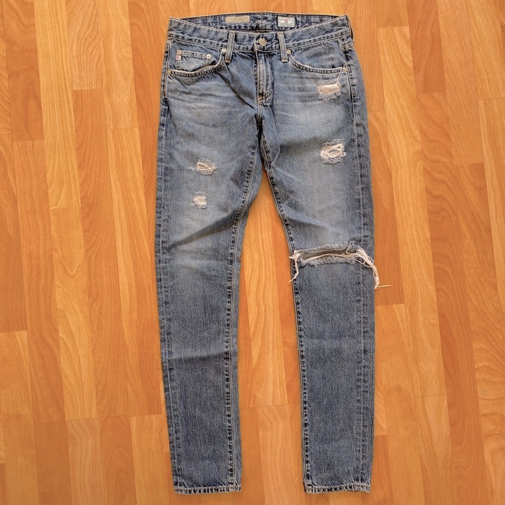 AG “The Nikki” relaxed skinny jeans
